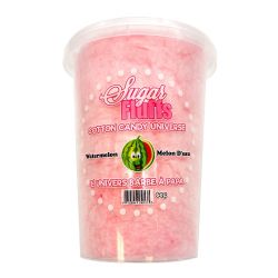 SUGAR FLUFFS -  BARBE À PAPA AU MELON D'EAU (60G)