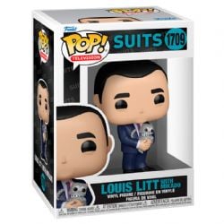 SUITS: LES DEUX FONT LA PAIRE -  FIGURINE POP! EN VINYLE DE LOUIS LITT AVEC MIKADO (10 CM) 1709