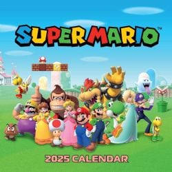 SUPER MARIO -  CALENDRIER OFFICIEL 2025