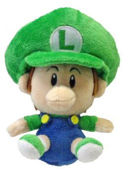 SUPER MARIO -  PELUCHE DE BÉBÉ LUIGI (15 CM)