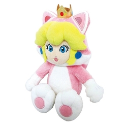 SUPER MARIO -  PELUCHE DE PEACH CHAT (25 CM)