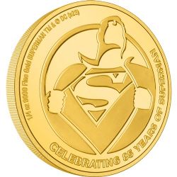 SUPERMAN -  85E ANNIVERSAIRE DE SUPERMAN™ (EN OR) -  PIÈCES DE LA NOUVELLE-ZÉLANDE 2023