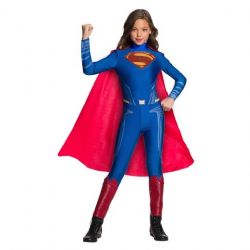 SUPERMAN -  COSTUME DE SUPERGIRL (ENFANT) -  JUSTICE LEAGUE