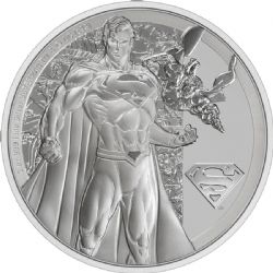 SUPERMAN -  DC COMICS™ CLASSIQUE (GRAND FORMAT) : SUPERMAN -  PIÈCES DE LA NEW ZEALAND MINT (NOUVELLE-ZÉLANDE) 2022 01