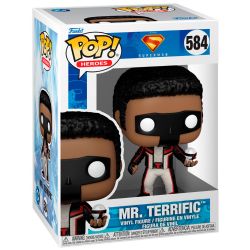 SUPERMAN -  FIGURINE POP! EN VINYLE DE  MR. TERRIFIC (10 CM) -  SUPERMAN LE FILM 2025 584
