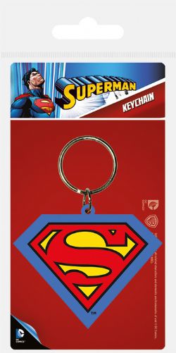 SUPERMAN -  PORTE-CLÉ EN PVC 