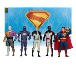 SUPERMAN -  SUPERMAN LE FILM (2025) – ENSEMBLE DE 5 FIGURINES - GOLD LABEL -  MCFARLANE TOYS