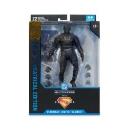 SUPERMAN -  SUPERMAN LE FILM (2025) – FIGURINE ULTRAMAN (ENDOMMAGÉE AU COMBAT) - DC DELUXE THEATRICAL EDITON GOLD LABEL -  MCFARLANE TOYS