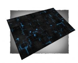 SURFACE DE JEU -  FLG MATS - ROBOT CITY - BLEU (4'X6')