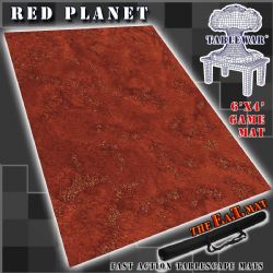 SURFACE DE JEU -  RED PLANET (6'X4') -  FAT MAT