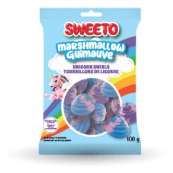 SWEETO -  GUIMAUVE - TOURBILLONS DE LICORNE (100 G)