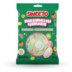 SWEETO -  GUIMAUVE - TRANCHES DE FRUITS (100 G)
