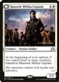 Shadows over Innistrad Promos -  Hanweir Militia Captain // Westvale Cult Leader