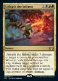 Streets of New Capenna Promos -  Unleash the Inferno