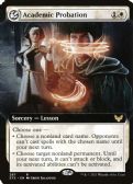 Strixhaven: School of Mages -  Academic Probation