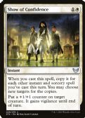 Strixhaven: School of Mages -  Show of Confidence