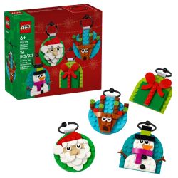 SÉLECTION D'ORNEMENTS DE NOËL (153 PIÈCES) 40744