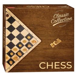 TACTIC -  JEU D'ECHECS EN BOIS (MULTILINGUE) -  COLLECTION CLASSIQUE