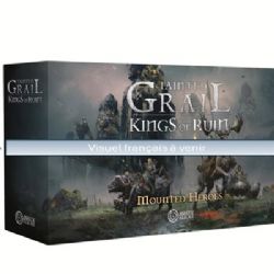 TAINTED GRAIL: KINGS OF RUIN -  MOUNTED HEROES - SET DE MINIATURE (FRANCAIS)