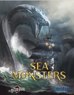 TALES OF THE VALIANT -  SEA MONSTERS - SUPPLEMENT (ANGLAIS) -  KOBOLD PRESS
