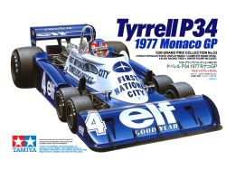 TAMIYA -  1/20 - FORMULE 1 - TYRELL P34 GP MONACO 1977 53 -  GRAND PRIX COLLECTION 20053