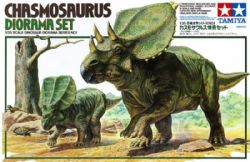 TAMIYA -  1/35 - CHASMOSAURUS DIORAMA SET -  DINOSAURE 60101