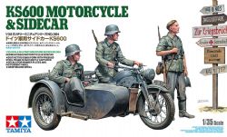 TAMIYA -  1/35 - KS600 & SIDECAR 35384
