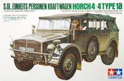 TAMIYA -  1/35 - S.GL. EINHEITS PERSONEN KRAFTWAGEN HORCH 4X4 TYPE 1A -  VÉHICULE MILITAIRE 35052
