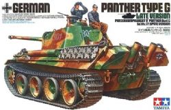 TAMIYA -  1/35 - TANK PANTHER AUSF.D SD.KFZ.171 TYPE G VERSION TARDIVE 35176