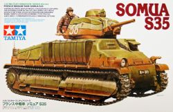 TAMIYA -  1/35 - TANK SOMUA S35 FRANCAIS 35344