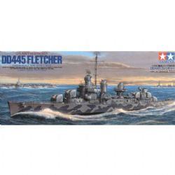TAMIYA -  1/350 - DESTROYER DD445 FLETCHER - BATEAU DE GUERRE DE LA U.S. NAVY -  WATER LINE SERIES