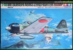 TAMIYA -  1/48 - MITSUBISHI A6M3 ZERO FIGHTER (HAMP) -  AIRCRAFT SERIES 61025