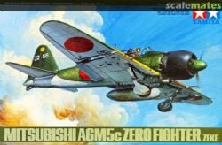 TAMIYA -  1/48 - MITSUBISHI A6M5C ZERO FIGHTER (ZEKE) -  AIRCRAFT SERIES 61027