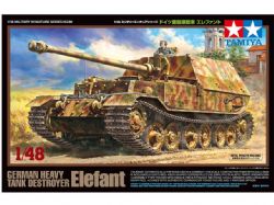 TAMIYA -  1/48 - TANK ELEFANT DESTRUCTEUR LOURD ALLEMANT 32589