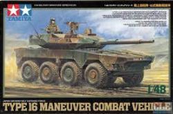 TAMIYA -  1/48 - TANK JGSDF TYPE 16 VEHICULE DE MANOEUVRE DE COMBAT 32596