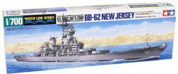 TAMIYA -  1/700 - BB-62 NEW JERSEY U.S. NAVY -  WATER LINE SERIES 31614