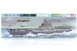 TAMIYA -  1/700 - HORNET U.S. NAVY -  WATER LINE SERIES 77510