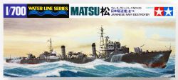 TAMIYA -  1/700 - MATSU DESTROYER -  WATER LINE SERIES 31428