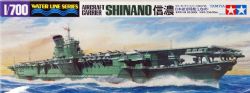 TAMIYA -  1/700 - SHINANO AIRCRAFT CARRIER -BATEAU DE GUERRE JAPONAIS -  WATER LINE SERIES