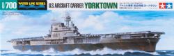 TAMIYA -  1/700 - USS YORKTOWN (CV-10) - BATEAU DE GUERRE DE LA U.S. NAVY -  WATER LINE SERIES