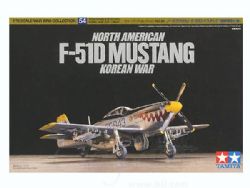 TAMIYA -  1/72 - F-51D MUSTANG GUERRE DE CORÉE -  WAR BIRD COLLECTION 60754
