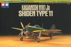TAMIYA -  1/72 - KAWANISHI NIKI-JA SHIDEN TYPE 11 -  WAR BIRD COLLECTION 60768