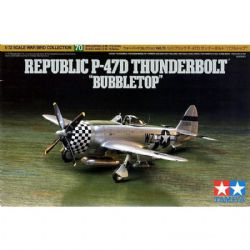TAMIYA -  1/72 -REPUBLIC P-47D THUNDERBOLT BUBBLETOP -  WAR BIRD COLLECTION 60770