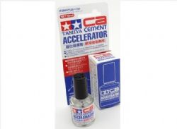 TAMIYA -  ACCÉLÉRATEUR POUR MODELES EN PLASTIQUE (40ML) -  COLLE