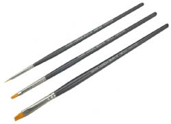 TAMIYA -  BROSSE DE MODÉLISATION ENSEMBLE STANDARD (3) -  OUTILS