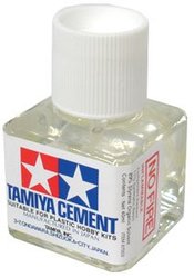 TAMIYA -  COLLE POUR MODELES EN PLASTIQUE (40ML) -  COLLE
