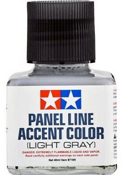 TAMIYA -  PANEL LINE ACCENT COLOR - GRIS PALE (40 ML)