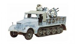 TANK -  8TON SEMITRACK 20MM FLAKVIERLING SD.KFZ 7/1 ALLEMAND 1/35 (DIFFICILE)