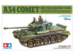 TANK -  BRITISH CRUISER A34 COMET - 1/35 -  TAMIYA