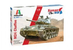 TANK -  KOREAN WAR - M24 CHAFFEE - 1/35 -  ITALERI